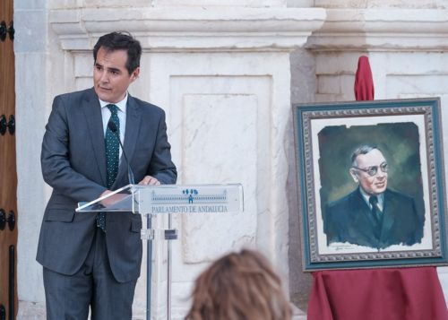  Jos Antonio Nieto interviene en el aniversario del nacimiento de Blas Infante como portavoz del Grupo Popular