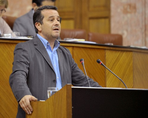 El diputado del Grupo parlamentario IU LV-CA Jos Antonio Castro
