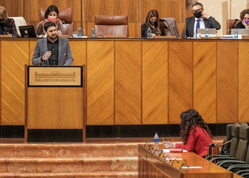   Por Adelante Andaluca toma la palabra Ismael Snchez en el debate sobre la convalidacin del decreto sobre medidas en servicios sociales