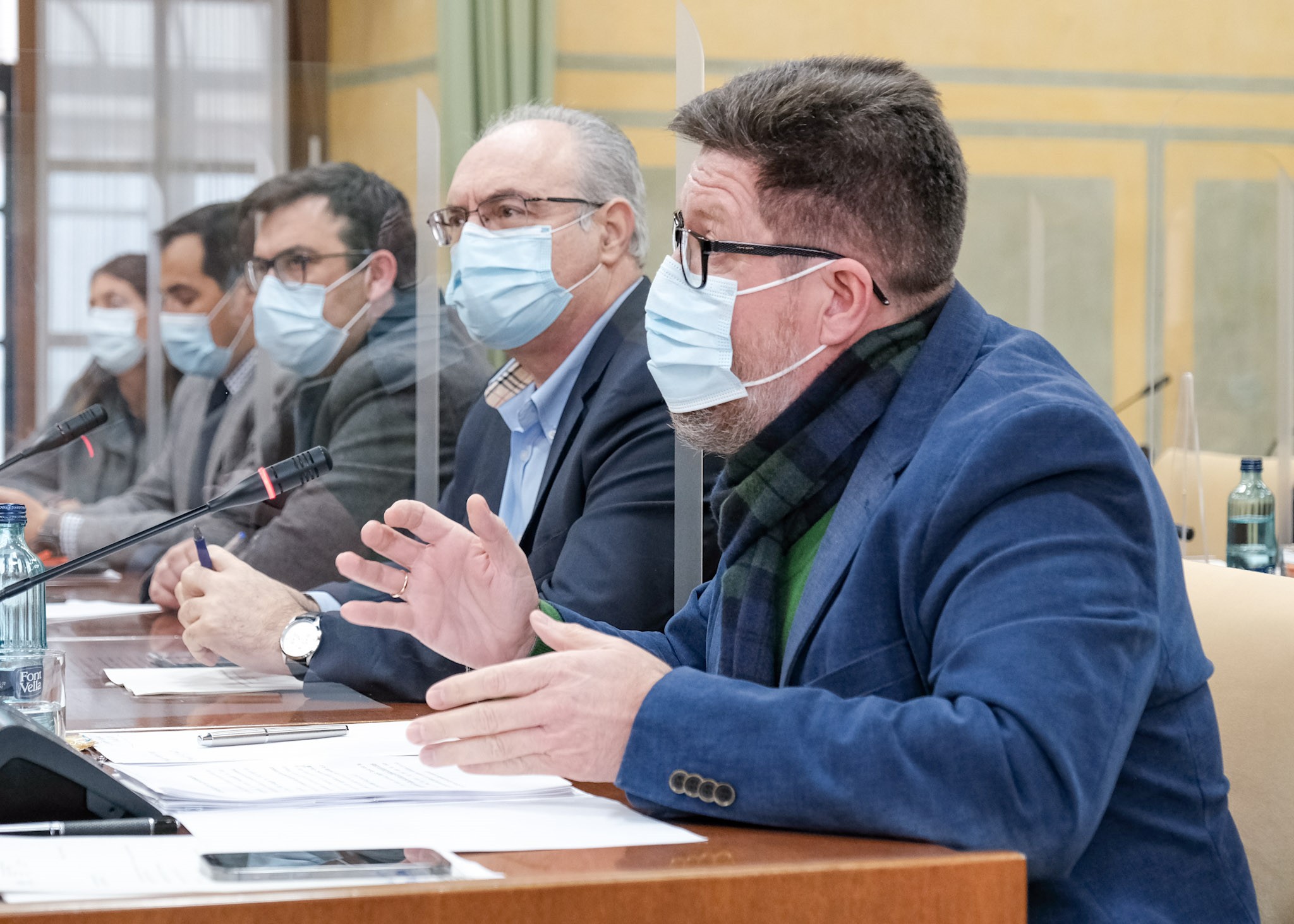 Rodrigo Snchez Haro, portavoz adjunto del Grupo Socialista, interviene en la sesin de esta tarde