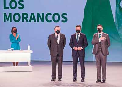  El d�o c�mico Los Morancos, Medalla de Andaluc�a de las Artes  