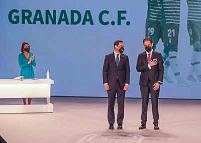 Medalla de Andaluc�a del Deporte para el Granada Club de F�tbol 