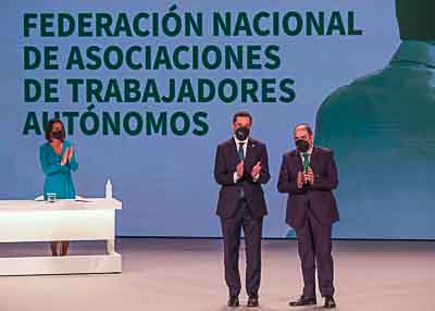 Medalla de Andaluc�a a la Econom�a y la Empresa para la Federaci�n Nacional de Aut�nomos de Espa�a-ATA