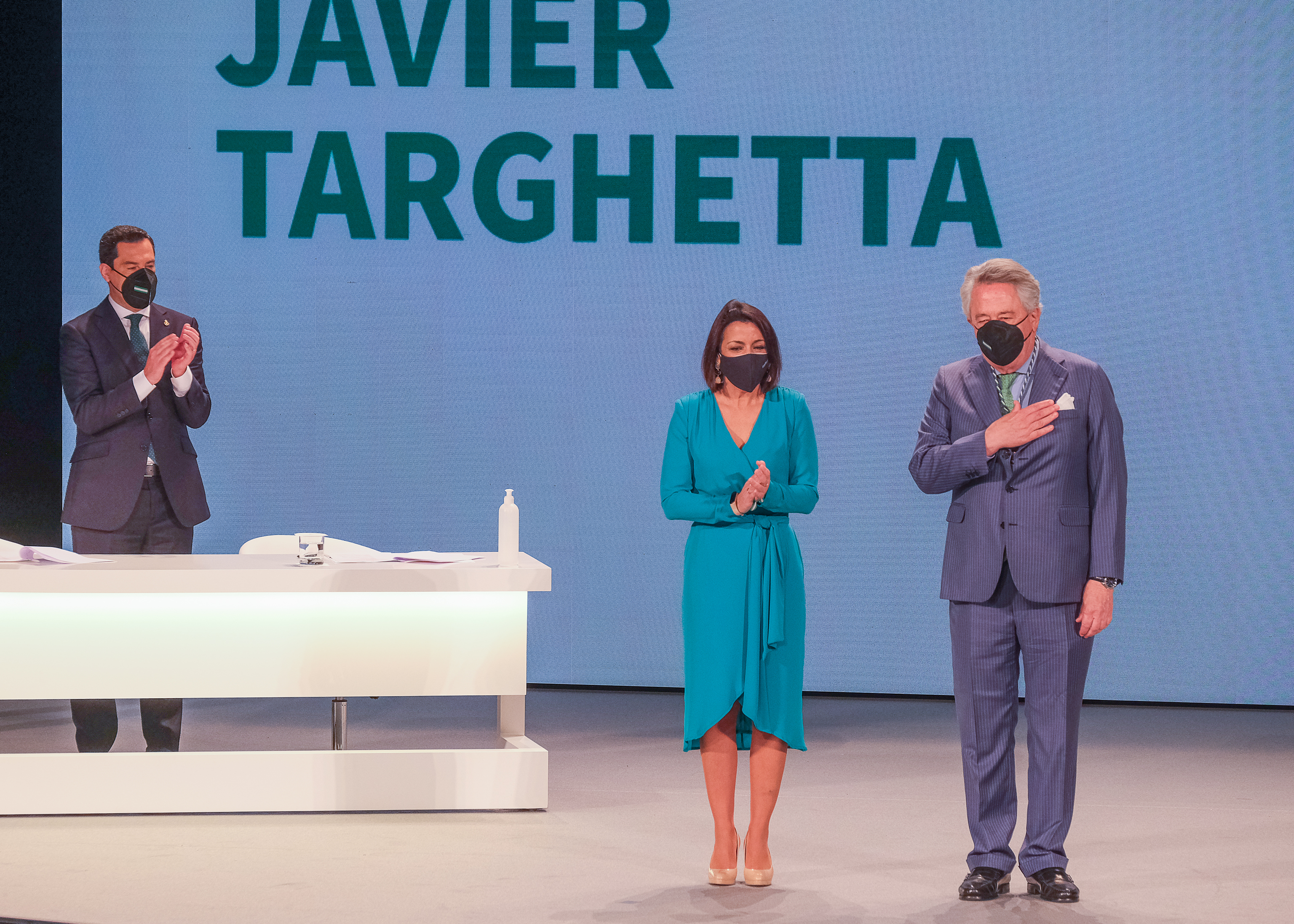  Medalla de Andaluc�a a la Econom�a y la Empresa  para el consejero delegado de Atlantic Copper, Javier Targhetta   