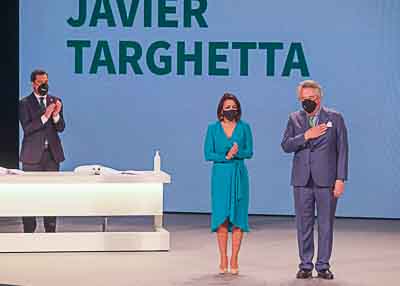  Medalla de Andaluc�a a la Econom�a y la Empresa  para el consejero delegado de Atlantic Copper, Javier Targhetta   