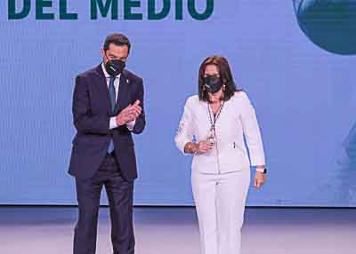  Medalla de Andaluc�a al M�rito Medioambiental para la Asociaci�n Andaluza de Mujeres Empresarias del Sector del Medio Ambiente-Ansemac 